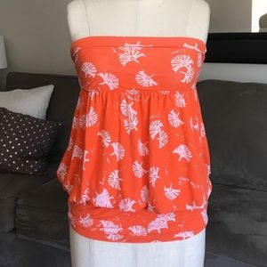 Free People Hawaiian Tube Top